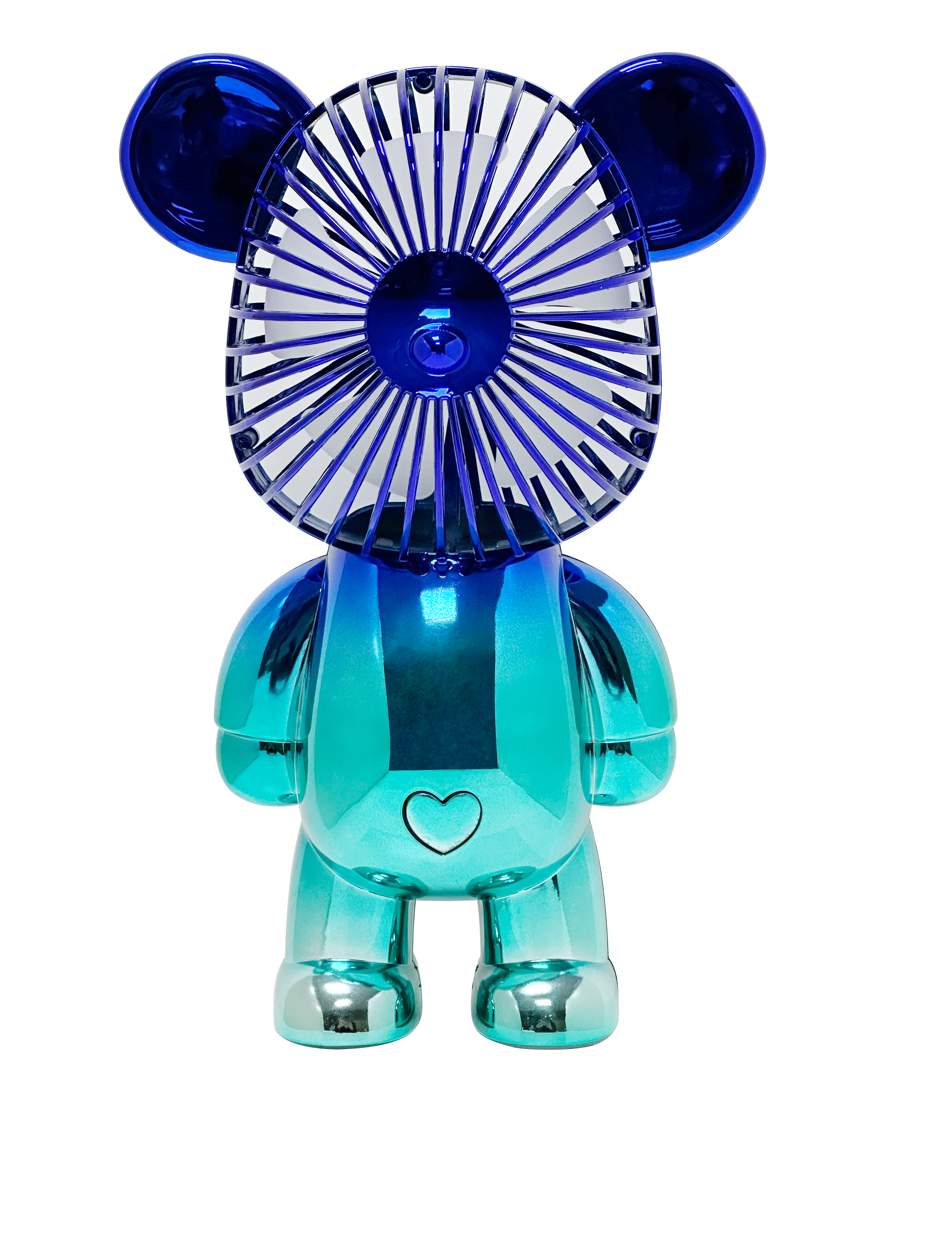 Big Bear Fan 12" - Metallic Blue