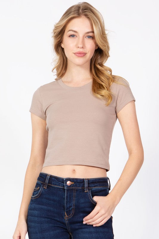 Crop Top Baby Tee