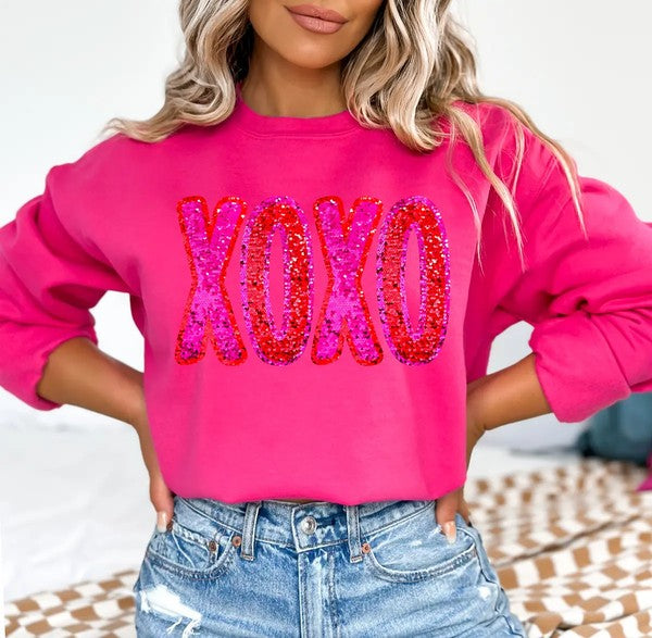 XOXO Valentine's Day Sweetheart Sweatshirt