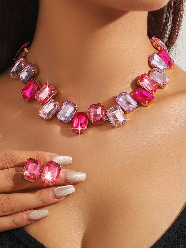 Chains Contrast Color Necklaces Accessories