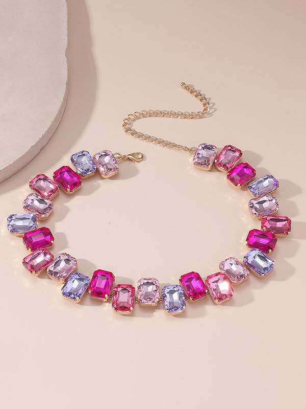Chains Contrast Color Necklaces Accessories