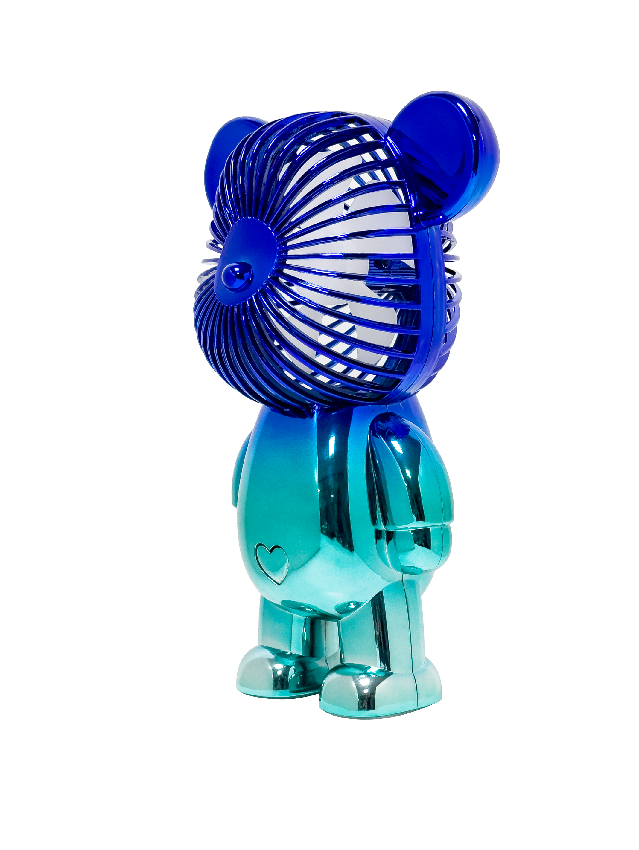 Big Bear Fan 12" - Metallic Blue