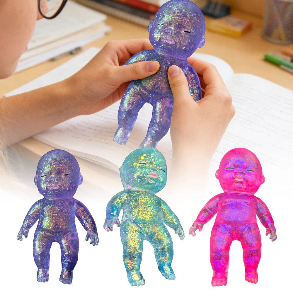 4" Squishy baby stress toy!
