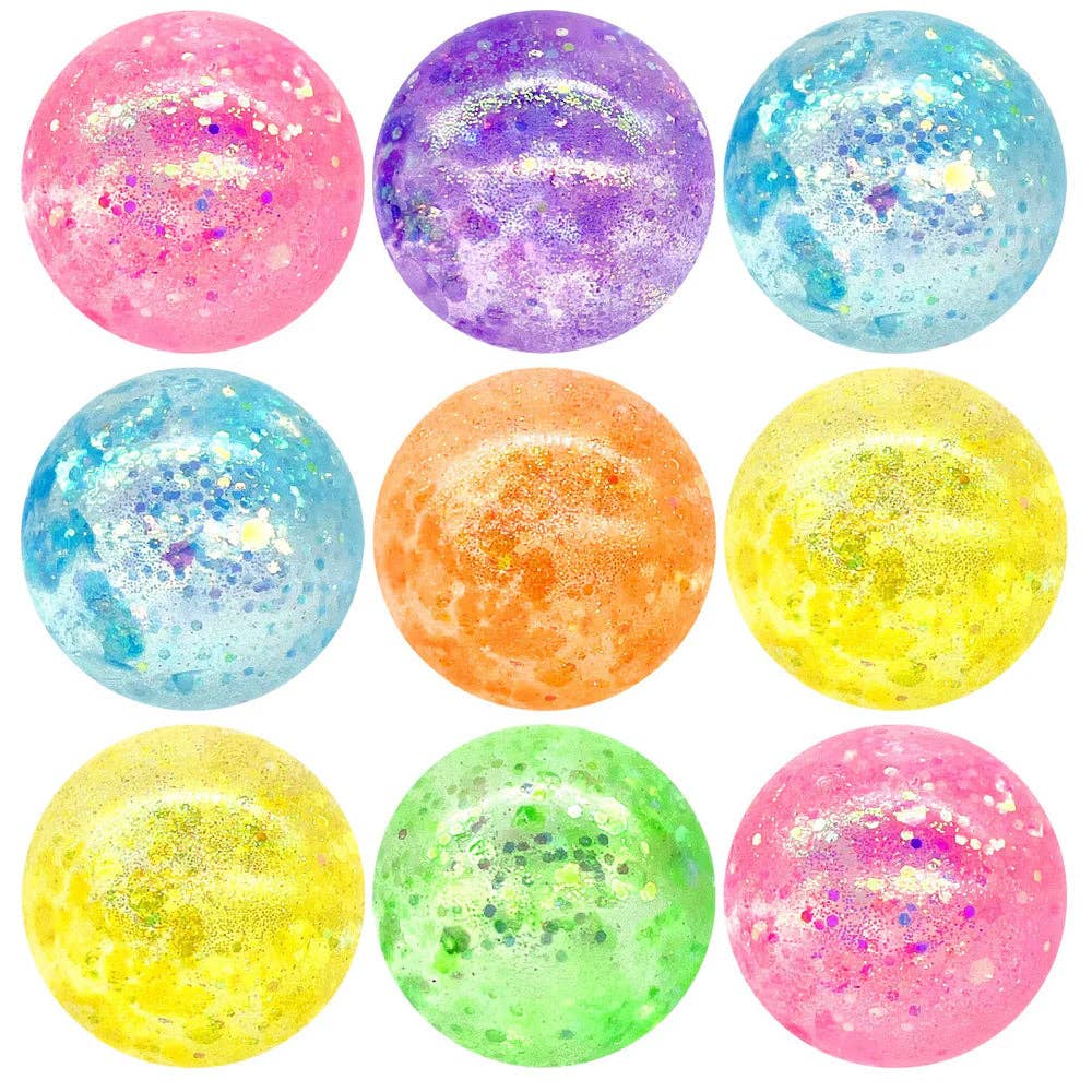 2.75" Glitter Squeeze ball. S    ACG61788