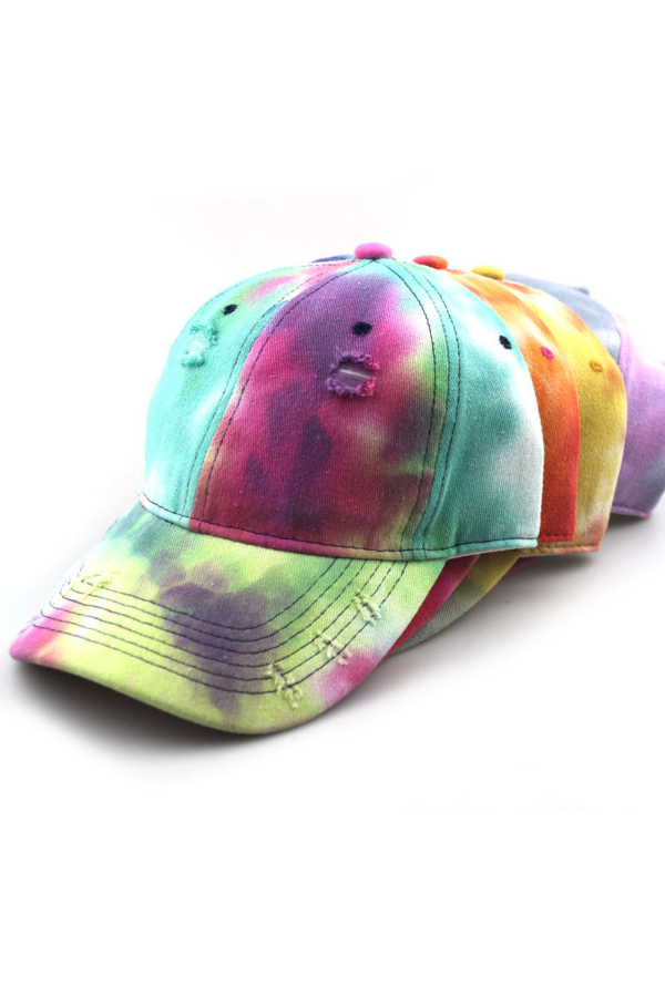 Colorful Tie-Dye Hat