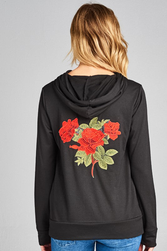 Rose Patch Sweatshirt
